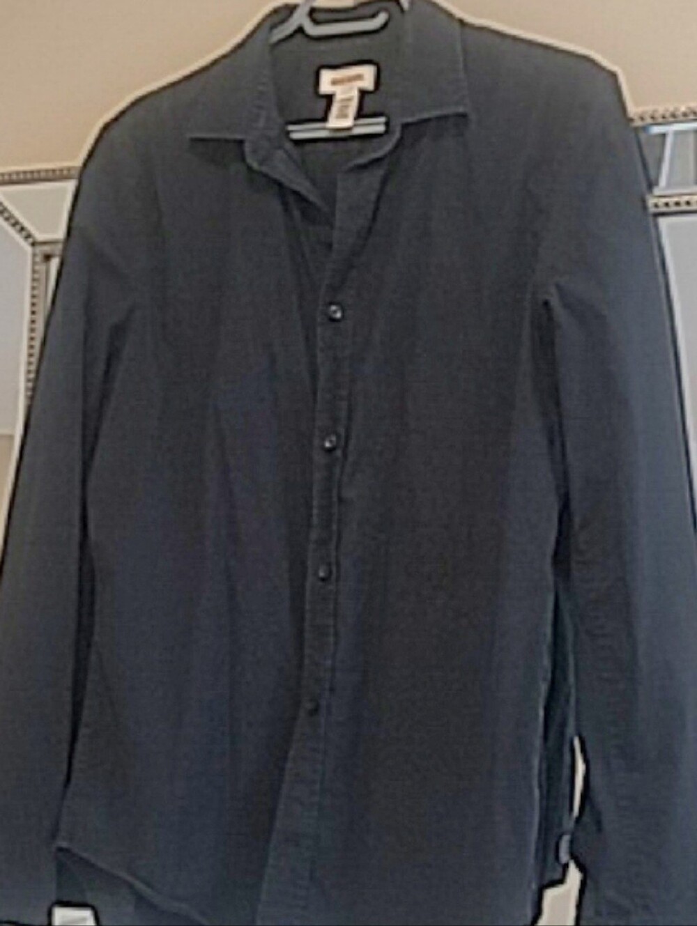 Vintage Diesel Only The Brave Black Button-down Shirt